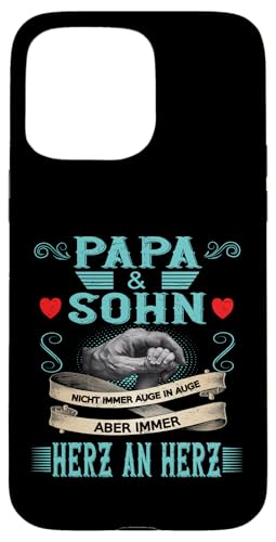 Papa und Sohn Vatertag Geburtstag Geschenkidee Partnerlook Hülle für iPhone 15 Pro Max Papa und Sohn Vatertag Geburtstag Geschenkidee Partnerlook Hülle für iPhone 15 Pro Max von Vatertagsgeschenk Geburtstagsgeschenk für Herren
