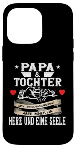 Papa & Tochter Vatertag Geburtstag Geschenkidee Partnerlook Hülle für iPhone 14 Pro Max von Vatertagsgeschenk Geburtstagsgeschenk für Herren