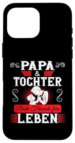 Papa & Tochter Vatertag Geburtstag Geschenkidee Partnerlook Hülle für iPhone 16 Pro Max Papa & Tochter Vatertag Geburtstag Geschenkidee Partnerlook Hülle für iPhone 16 Pro Max von Vatertagsgeschenk Geburtstagsgeschenk für Herren