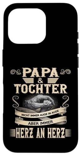 Papa & Tochter Vatertag Geburtstag Geschenkidee Partnerlook Hülle für iPhone 16 Pro Papa & Tochter Vatertag Geburtstag Geschenkidee Partnerlook Hülle für iPhone 16 Pro von Vatertagsgeschenk Geburtstagsgeschenk für Herren
