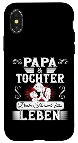 Papa & Tochter Vatertag Geburtstag Geschenkidee Partnerlook Hülle für iPhone X/XS Papa & Tochter Vatertag Geburtstag Geschenkidee Partnerlook Hülle für iPhone X/XS von Vatertagsgeschenk Geburtstagsgeschenk für Herren