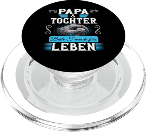 Papa & Tochter Vatertag Geburtstag Geschenkidee Partnerlook PopSockets PopGrip für MagSafe von Vatertagsgeschenk Geburtstagsgeschenk für Herren