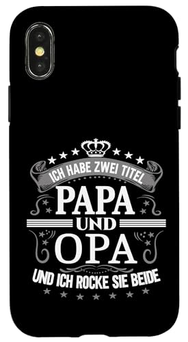 Opa shirt Vatertag tshirt Papa Spruch Grossvater Geburtstag Hülle für iPhone X/XS Opa shirt Vatertag tshirt Papa Spruch Grossvater Geburtstag Hülle für iPhone X/XS von Vatertagsgeschenk Papa Opa Vatertag shirt Lustig