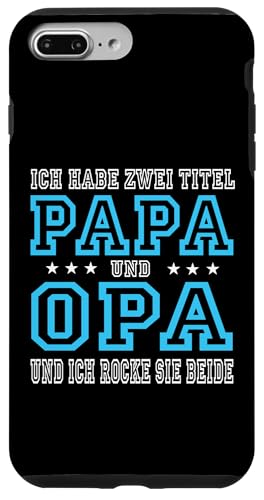 Opa shirt Vatertag tshirt Papa Spruch Grossvater Geschenk Hülle für iPhone 7 Plus/8 Plus von Vatertagsgeschenk Papa Opa Vatertag shirt Lustig