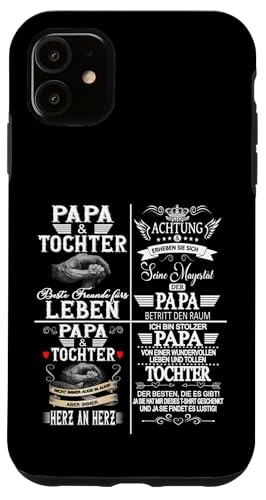 Ich Bin Stolzer Papa Einer Wundervollen Tochter - Vatertag Hülle für iPhone 11 von Vatertagsgeschenk Tochter Vater Geschenke T-Shirts