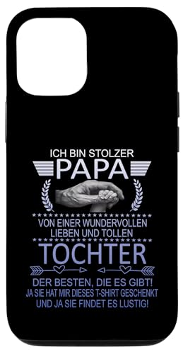 Ich Bin Stolzer Papa Einer Wundervollen Tochter - Vatertag Hülle für iPhone 12/12 Pro Ich Bin Stolzer Papa Einer Wundervollen Tochter - Vatertag Hülle für iPhone 12/12 Pro von Vatertagsgeschenk Tochter Vater Geschenke T-Shirts