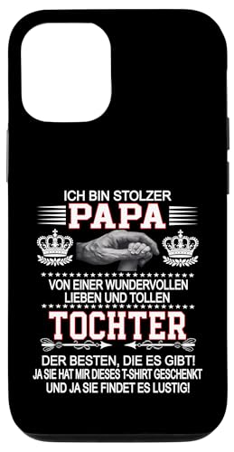 Ich Bin Stolzer Papa Einer Wundervollen Tochter - Vatertag Hülle für iPhone 12/12 Pro Ich Bin Stolzer Papa Einer Wundervollen Tochter - Vatertag Hülle für iPhone 12/12 Pro von Vatertagsgeschenk Tochter Vater Geschenke T-Shirts