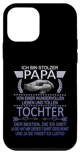Ich Bin Stolzer Papa Einer Wundervollen Tochter - Vatertag Hülle für iPhone 12 mini Ich Bin Stolzer Papa Einer Wundervollen Tochter - Vatertag Hülle für iPhone 12 mini von Vatertagsgeschenk Tochter Vater Geschenke T-Shirts