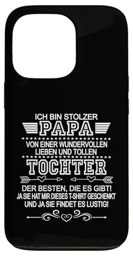 Ich Bin Stolzer Papa Einer Wundervollen Tochter - Vatertag Hülle für iPhone 13 Pro Ich Bin Stolzer Papa Einer Wundervollen Tochter - Vatertag Hülle für iPhone 13 Pro von Vatertagsgeschenk Tochter Vater Geschenke T-Shirts