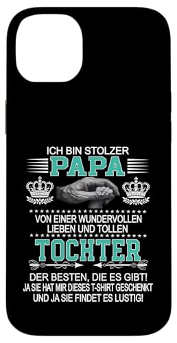 Ich Bin Stolzer Papa Einer Wundervollen Tochter - Vatertag Hülle für iPhone 14 Plus Ich Bin Stolzer Papa Einer Wundervollen Tochter - Vatertag Hülle für iPhone 14 Plus von Vatertagsgeschenk Tochter Vater Geschenke T-Shirts