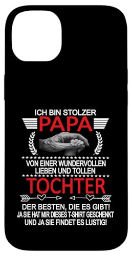 Ich Bin Stolzer Papa Einer Wundervollen Tochter - Vatertag Hülle für iPhone 14 Plus Ich Bin Stolzer Papa Einer Wundervollen Tochter - Vatertag Hülle für iPhone 14 Plus von Vatertagsgeschenk Tochter Vater Geschenke T-Shirts
