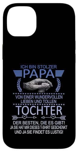 Ich Bin Stolzer Papa Einer Wundervollen Tochter - Vatertag Hülle für iPhone 14 Plus Ich Bin Stolzer Papa Einer Wundervollen Tochter - Vatertag Hülle für iPhone 14 Plus von Vatertagsgeschenk Tochter Vater Geschenke T-Shirts