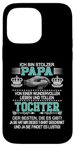 Ich Bin Stolzer Papa Einer Wundervollen Tochter - Vatertag Hülle für iPhone 14 Pro Max Ich Bin Stolzer Papa Einer Wundervollen Tochter - Vatertag Hülle für iPhone 14 Pro Max von Vatertagsgeschenk Tochter Vater Geschenke T-Shirts