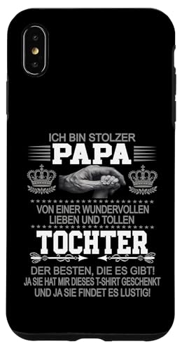Ich Bin Stolzer Papa Einer Wundervollen Tochter - Vatertag Hülle für iPhone XS Max Ich Bin Stolzer Papa Einer Wundervollen Tochter - Vatertag Hülle für iPhone XS Max von Vatertagsgeschenk Tochter Vater Geschenke T-Shirts