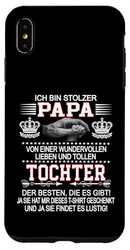 Ich Bin Stolzer Papa Einer Wundervollen Tochter - Vatertag Hülle für iPhone XS Max Ich Bin Stolzer Papa Einer Wundervollen Tochter - Vatertag Hülle für iPhone XS Max von Vatertagsgeschenk Tochter Vater Geschenke T-Shirts