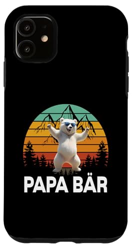 Papa Bär Vatertag Retro Vater & Opa Geschenk Geburtstags Hülle für iPhone 11 Papa Bär Vatertag Retro Vater & Opa Geschenk Geburtstags Hülle für iPhone 11 von Vatertagsgeschenk Vatertag Geschenke Opa & Daddy