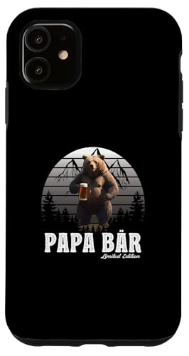 Papa Bär Vatertag Retro Vater & Opa Geschenk Geburtstags Hülle für iPhone 11 Papa Bär Vatertag Retro Vater & Opa Geschenk Geburtstags Hülle für iPhone 11 von Vatertagsgeschenk Vatertag Geschenke Opa & Daddy