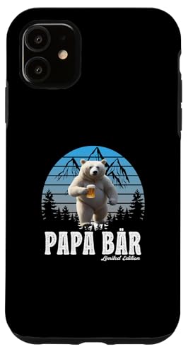 Papa Bär Vatertag Retro Vater & Opa Geschenk Geburtstags Hülle für iPhone 11 Papa Bär Vatertag Retro Vater & Opa Geschenk Geburtstags Hülle für iPhone 11 von Vatertagsgeschenk Vatertag Geschenke Opa & Daddy