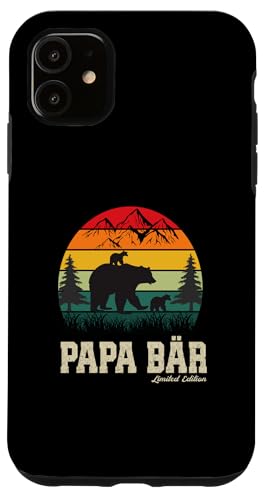 Papa Bär Vatertag Retro Vater & Opa Geschenk Geburtstags Hülle für iPhone 11 Papa Bär Vatertag Retro Vater & Opa Geschenk Geburtstags Hülle für iPhone 11 von Vatertagsgeschenk Vatertag Geschenke Opa & Daddy