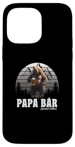 Papa Bär Vatertag Retro Vater & Opa Geschenk Geburtstags Hülle für iPhone 14 Pro Max von Vatertagsgeschenk Vatertag Geschenke Opa & Daddy
