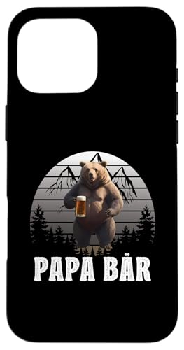 Papa Bär Vatertag Retro Vater & Opa Geschenk Geburtstags Hülle für iPhone 16 Pro Max Papa Bär Vatertag Retro Vater & Opa Geschenk Geburtstags Hülle für iPhone 16 Pro Max von Vatertagsgeschenk Vatertag Geschenke Opa & Daddy