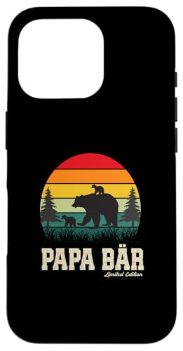 Papa Bär Vatertag Retro Vater & Opa Geschenk Geburtstags Hülle für iPhone 16 Pro Papa Bär Vatertag Retro Vater & Opa Geschenk Geburtstags Hülle für iPhone 16 Pro von Vatertagsgeschenk Vatertag Geschenke Opa & Daddy