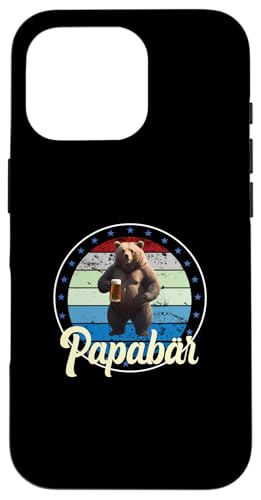 Papa Bär Vatertag Retro Vater & Opa Geschenk Geburtstags Hülle für iPhone 16 Pro Papa Bär Vatertag Retro Vater & Opa Geschenk Geburtstags Hülle für iPhone 16 Pro von Vatertagsgeschenk Vatertag Geschenke Opa & Daddy