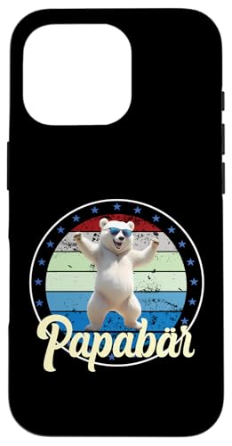 Papa Bär Vatertag Retro Vater & Opa Geschenk Geburtstags Hülle für iPhone 16 Pro Papa Bär Vatertag Retro Vater & Opa Geschenk Geburtstags Hülle für iPhone 16 Pro von Vatertagsgeschenk Vatertag Geschenke Opa & Daddy
