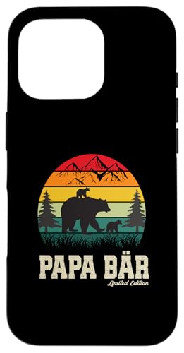 Papa Bär Vatertag Retro Vater & Opa Geschenk Geburtstags Hülle für iPhone 16 Pro Papa Bär Vatertag Retro Vater & Opa Geschenk Geburtstags Hülle für iPhone 16 Pro von Vatertagsgeschenk Vatertag Geschenke Opa & Daddy