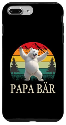 Papa Bär Vatertag Retro Vater & Opa Geschenk Geburtstags Hülle für iPhone 7 Plus/8 Plus Papa Bär Vatertag Retro Vater & Opa Geschenk Geburtstags Hülle für iPhone 7 Plus/8 Plus von Vatertagsgeschenk Vatertag Geschenke Opa & Daddy
