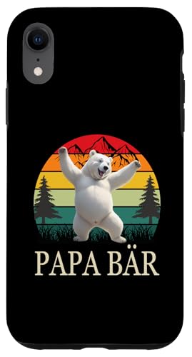 Papa Bär Vatertag Retro Vater & Opa Geschenk Geburtstags Hülle für iPhone XR Papa Bär Vatertag Retro Vater & Opa Geschenk Geburtstags Hülle für iPhone XR von Vatertagsgeschenk Vatertag Geschenke Opa & Daddy