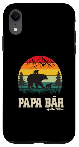 Papa Bär Vatertag Retro Vater & Opa Geschenk Geburtstags Hülle für iPhone XR Papa Bär Vatertag Retro Vater & Opa Geschenk Geburtstags Hülle für iPhone XR von Vatertagsgeschenk Vatertag Geschenke Opa & Daddy