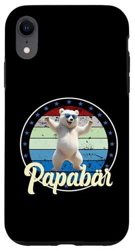 Papa Bär Vatertag Retro Vater & Opa Geschenk Geburtstags Hülle für iPhone XR Papa Bär Vatertag Retro Vater & Opa Geschenk Geburtstags Hülle für iPhone XR von Vatertagsgeschenk Vatertag Geschenke Opa & Daddy