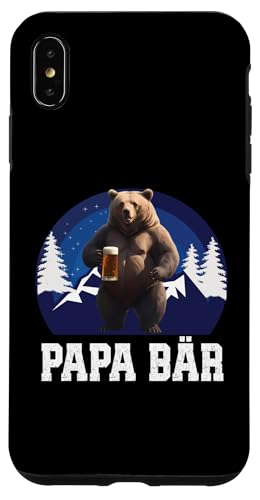 Papa Bär Vatertag Retro Vater & Opa Geschenk Geburtstags Hülle für iPhone XS Max Papa Bär Vatertag Retro Vater & Opa Geschenk Geburtstags Hülle für iPhone XS Max von Vatertagsgeschenk Vatertag Geschenke Opa & Daddy