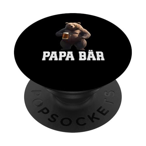 Papa Bär Vatertag Retro Vater & Opa Geschenk Geburtstags PopSockets Klebender PopGrip Papa Bär Vatertag Retro Vater & Opa Geschenk Geburtstags PopSockets Klebender PopGrip von Vatertagsgeschenk Vatertag Geschenke Opa & Daddy