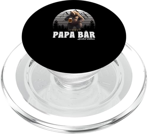 Papa Bär Vatertag Retro Vater & Opa Geschenk Geburtstags PopSockets PopGrip für MagSafe Papa Bär Vatertag Retro Vater & Opa Geschenk Geburtstags PopSockets PopGrip für MagSafe von Vatertagsgeschenk Vatertag Geschenke Opa & Daddy