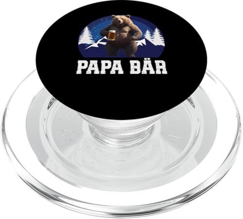 Papa Bär Vatertag Retro Vater & Opa Geschenk Geburtstags PopSockets PopGrip für MagSafe Papa Bär Vatertag Retro Vater & Opa Geschenk Geburtstags PopSockets PopGrip für MagSafe von Vatertagsgeschenk Vatertag Geschenke Opa & Daddy