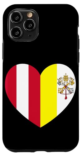 Heart of Faith: Austria and Vatican United Hülle für iPhone 11 Pro Heart of Faith: Austria and Vatican United Hülle für iPhone 11 Pro von Vatican Heart Unity Merch