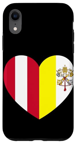 Heart of Faith: Austria and Vatican United Hülle für iPhone XR Heart of Faith: Austria and Vatican United Hülle für iPhone XR von Vatican Heart Unity Merch