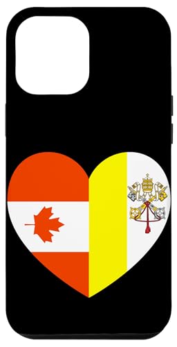 Heart of Faith: Canada and Vatican United Hülle für iPhone 12 Pro Max Heart of Faith: Canada and Vatican United Hülle für iPhone 12 Pro Max von Vatican Heart Unity Merch