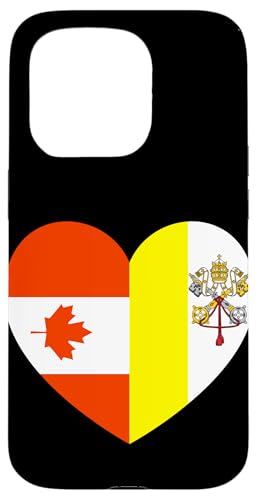 Heart of Faith: Canada and Vatican United Hülle für iPhone 15 Pro Heart of Faith: Canada and Vatican United Hülle für iPhone 15 Pro von Vatican Heart Unity Merch
