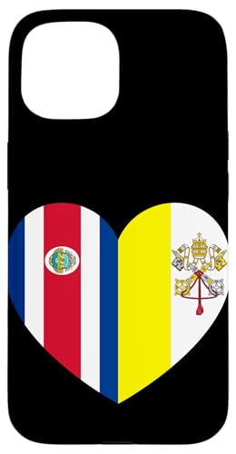 Heart of Faith: Costa Rica and Vatican United Hülle für iPhone 15 Heart of Faith: Costa Rica and Vatican United Hülle für iPhone 15 von Vatican Heart Unity Merch