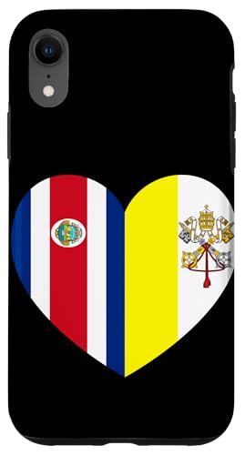 Heart of Faith: Costa Rica and Vatican United Hülle für iPhone XR Heart of Faith: Costa Rica and Vatican United Hülle für iPhone XR von Vatican Heart Unity Merch