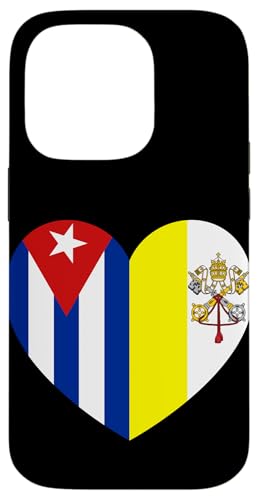 Heart of Faith: Cuba and Vatican United Hülle für iPhone 14 Pro Heart of Faith: Cuba and Vatican United Hülle für iPhone 14 Pro von Vatican Heart Unity Merch