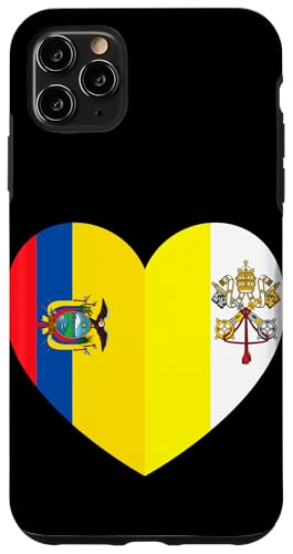 Heart of Faith: Ecuador and Vatican United Hülle für iPhone 11 Pro Max Heart of Faith: Ecuador and Vatican United Hülle für iPhone 11 Pro Max von Vatican Heart Unity Merch