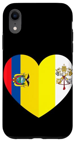 Heart of Faith: Ecuador and Vatican United Hülle für iPhone XR Heart of Faith: Ecuador and Vatican United Hülle für iPhone XR von Vatican Heart Unity Merch