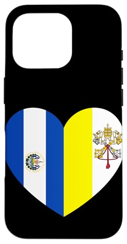 Heart of Faith: El Salvador and Vatican United Hülle für iPhone 16 Pro Heart of Faith: El Salvador and Vatican United Hülle für iPhone 16 Pro von Vatican Heart Unity Merch