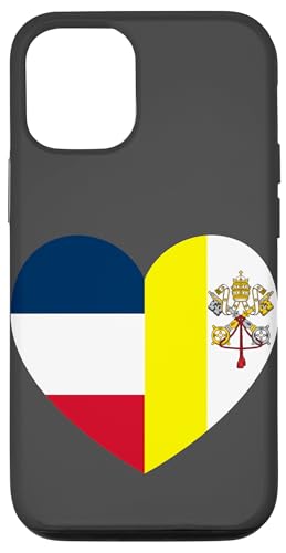 Heart of Faith: France and Vatican United Hülle für iPhone 12/12 Pro Heart of Faith: France and Vatican United Hülle für iPhone 12/12 Pro von Vatican Heart Unity Merch