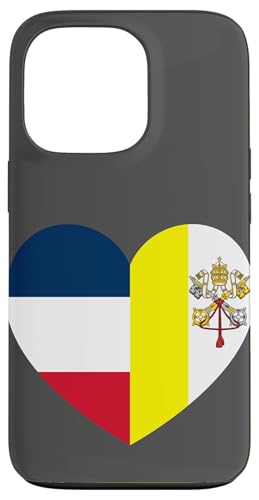 Heart of Faith: France and Vatican United Hülle für iPhone 13 Pro Heart of Faith: France and Vatican United Hülle für iPhone 13 Pro von Vatican Heart Unity Merch