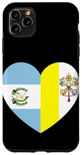 Heart of Faith: Guatemala and Vatican United Hülle für iPhone 11 Pro Max von Vatican Heart Unity Merch